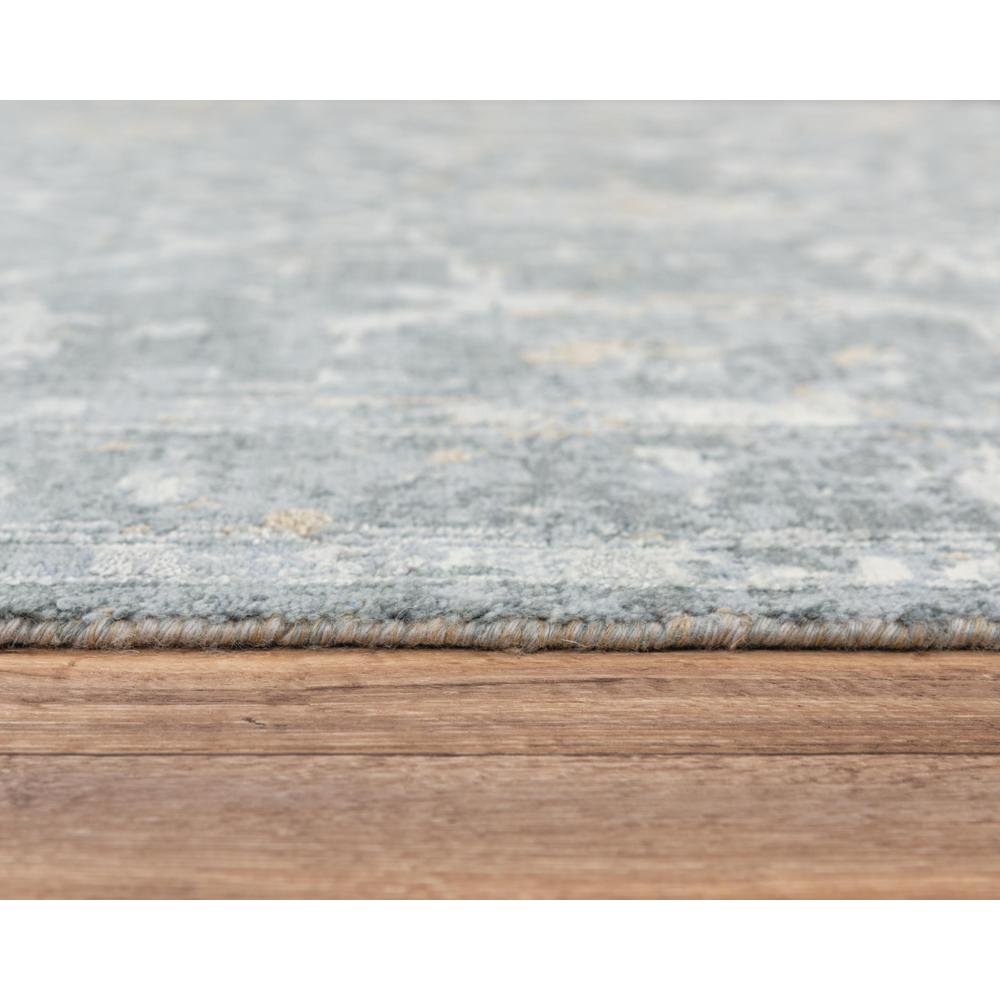 Hybrid Cut Pile Wool/ Tencel Rug, 2'6" x 8'