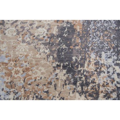 Hybrid Cut Pile Wool Rug, 2'6" x 8'