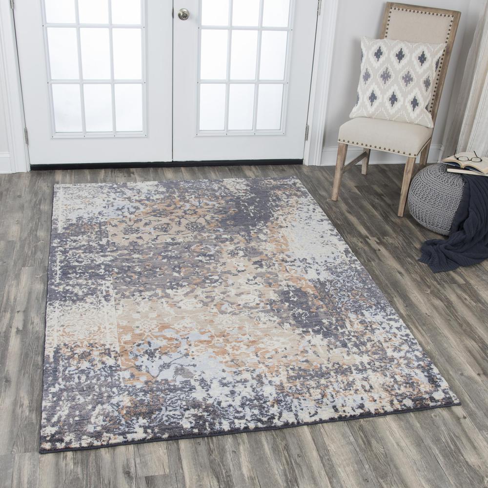 Hybrid Cut Pile Wool Rug, 2'6" x 8'