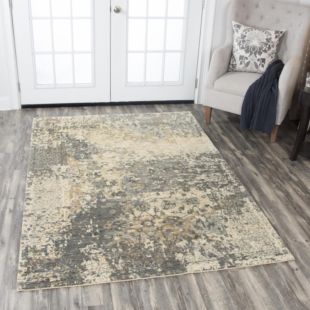 Hybrid Cut Pile Wool Rug, 2'6" x 8'