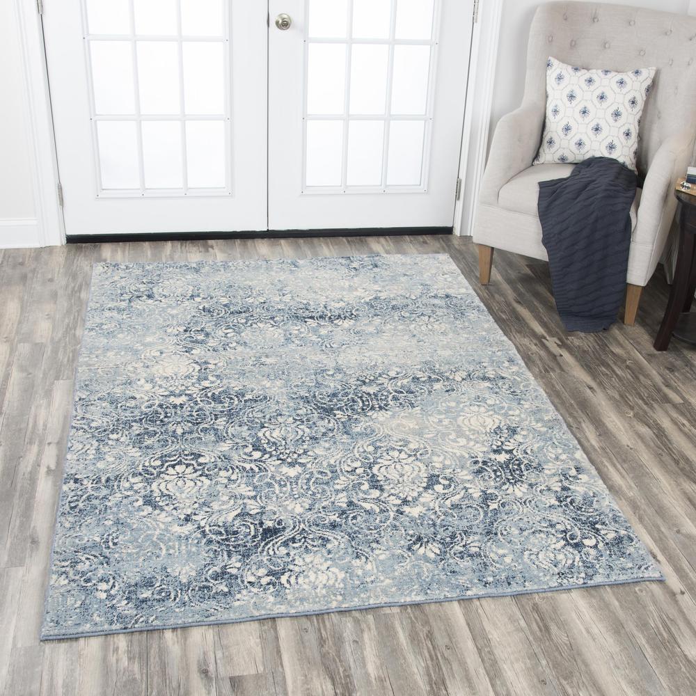 Hybrid Cut Pile Wool Rug, 2'6" x 8'