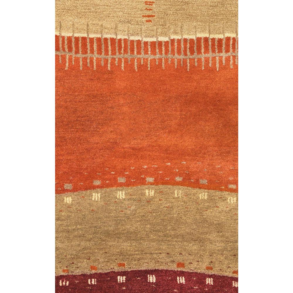 Hand Tufted Cut Pile Wool Rug, 5' x 8'