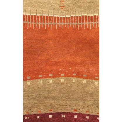 Hand Tufted Cut Pile Wool Rug, 5' x 8'