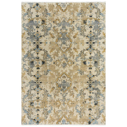 Hand Knotted Cut Pile Wool Rug, 8' x 10'