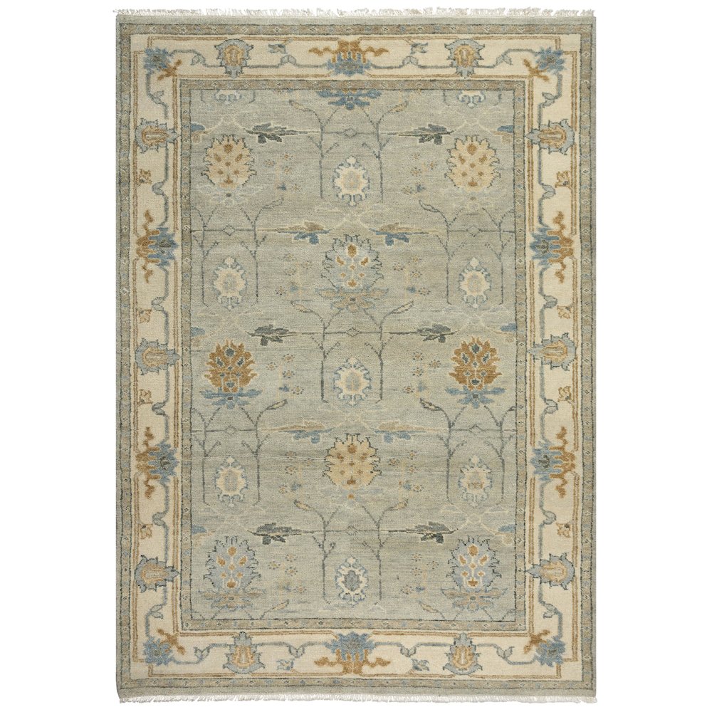 Hand Knotted Cut Pile Wool Rug, 8' x 10'