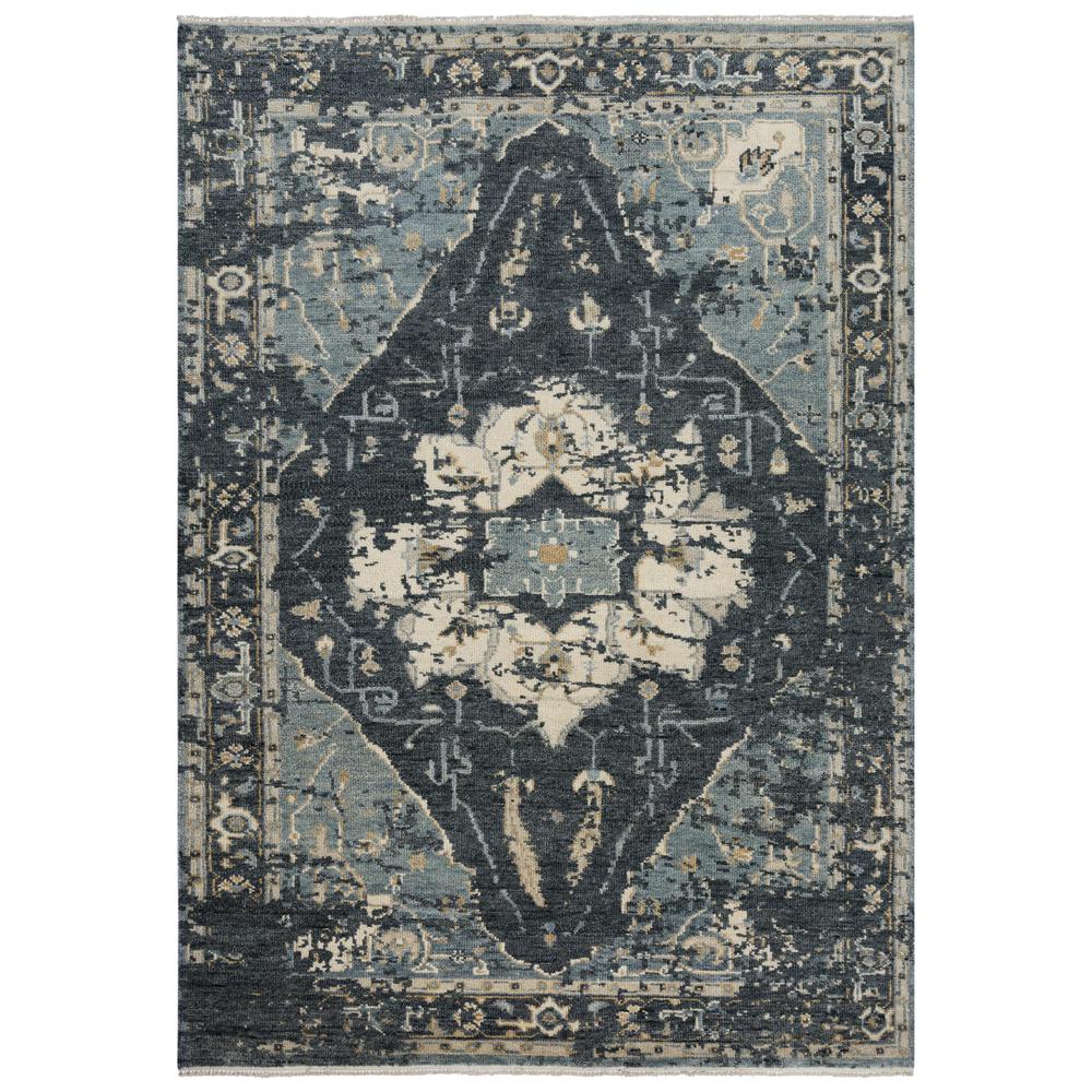 Hand Knotted Cut Pile Wool Rug, 8' x 10'