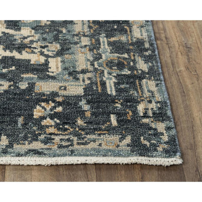 Hand Knotted Cut Pile Wool Rug, 8' x 10'