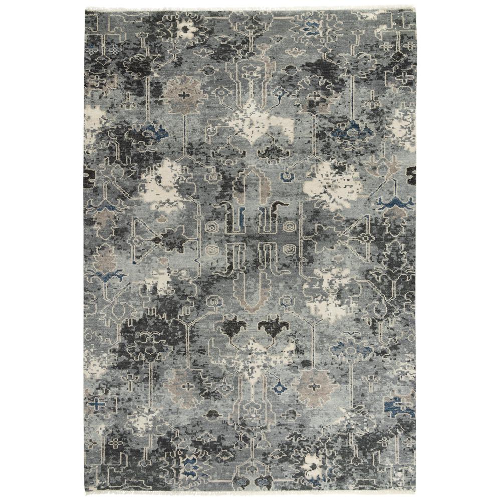 Hand Knotted Cut Pile Wool Rug, 8' x 10'