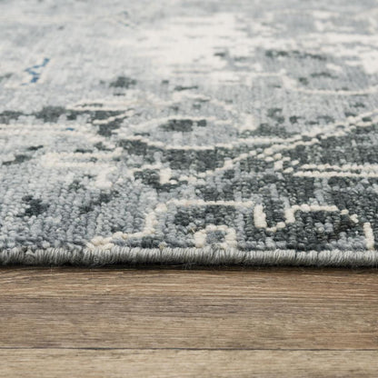 Hand Knotted Cut Pile Wool Rug, 8' x 10'