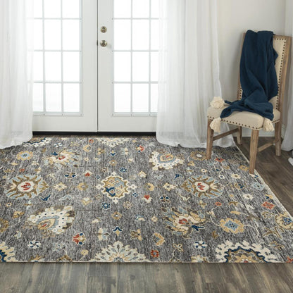 Hand Knotted Cut Pile Wool Rug, 8' x 10'