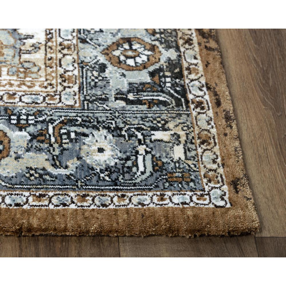 Hybrid Cut Pile Polyester Rug, 5'2" x 7'9"