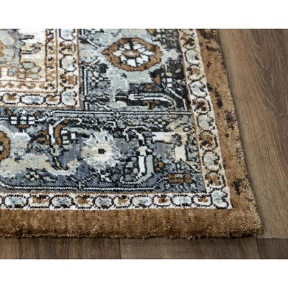 Hybrid Cut Pile Polyester Rug, 5'2" x 7'9"