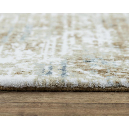 Hybrid Cut Pile Polyester Rug, 5'2" x 7'9"