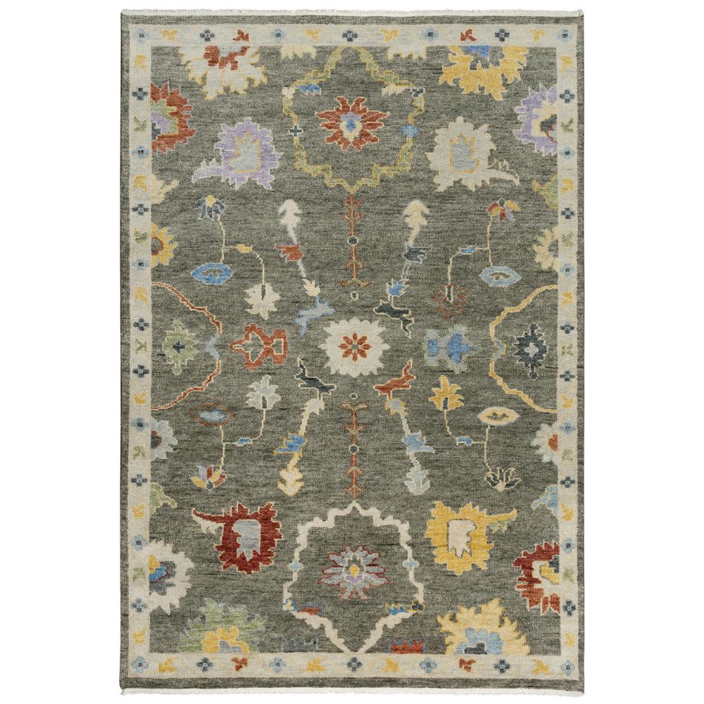 Hand Knotted Cut Pile Wool Rug, 8' x 10'
