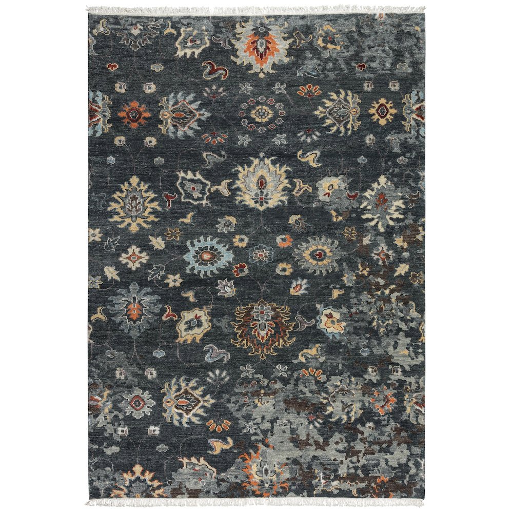 Hand Knotted Cut Pile Wool Rug, 8' x 10'
