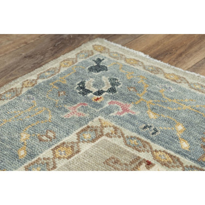 Hand Knotted Cut Pile Wool Rug, 8' x 10'