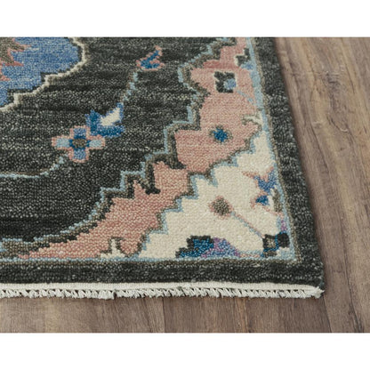 Hand Knotted Cut Pile Wool Rug, 8' x 10'