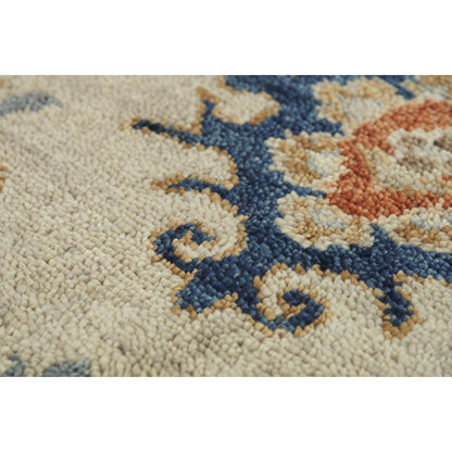 Hand Knotted Cut Pile Wool Rug, 8' x 10'