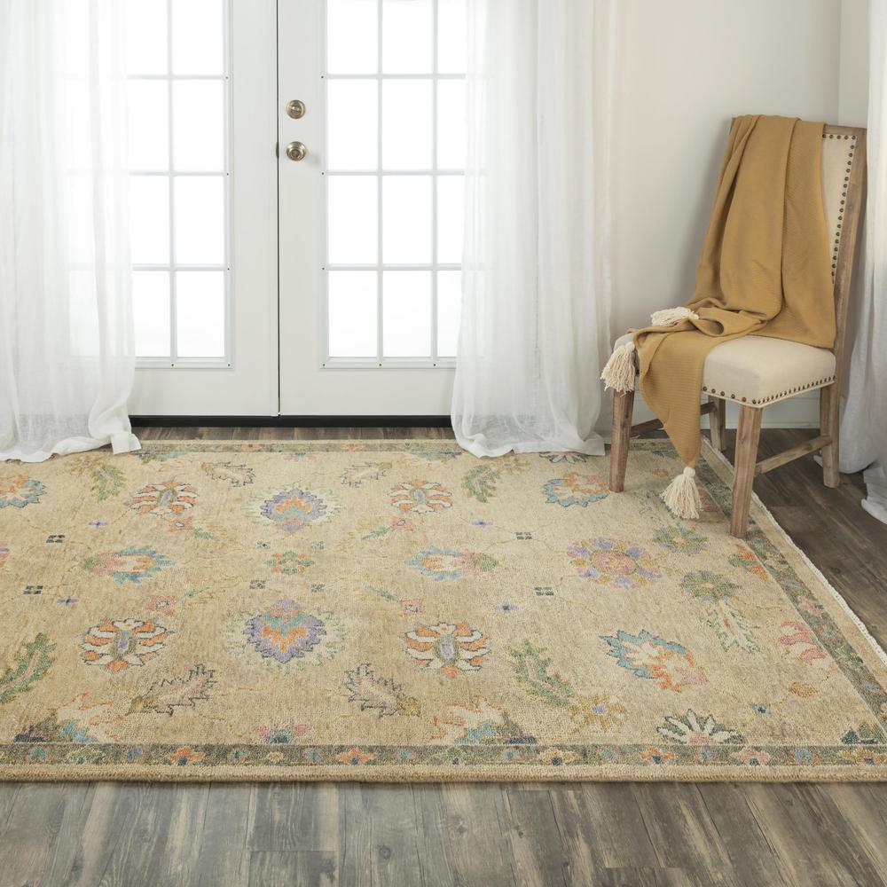 Hand Knotted Cut Pile Wool Rug, 8' x 10'