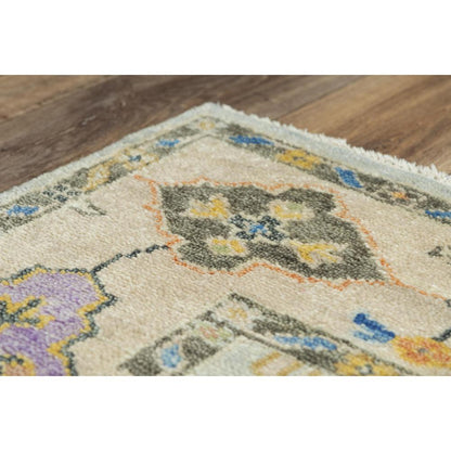 Hand Knotted Cut Pile Wool Rug, 8' x 10'