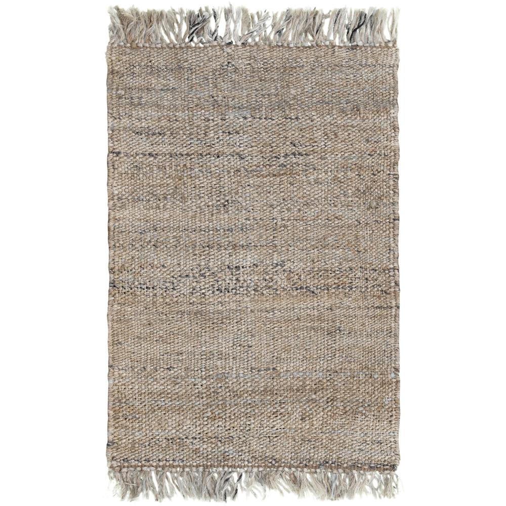 Hand Woven Flat Weave Pile Jute Rug, 9' x 12'