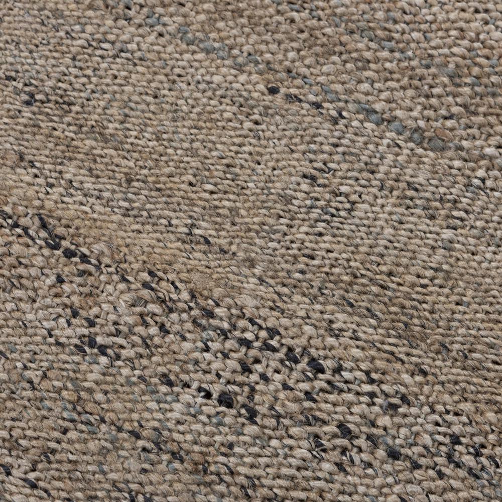 Hand Woven Flat Weave Pile Jute Rug, 9' x 12'