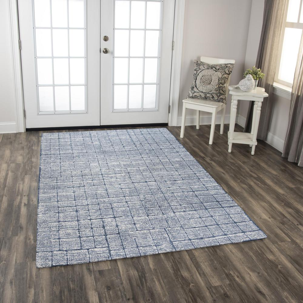 Hand Tufted Cut Pile Wool Rug, 8'6" x 11'6"