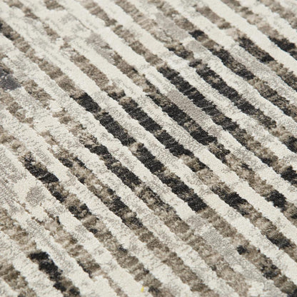 Power Loomed Cut Pile Polyester Rug, 7'10" x 9'10"