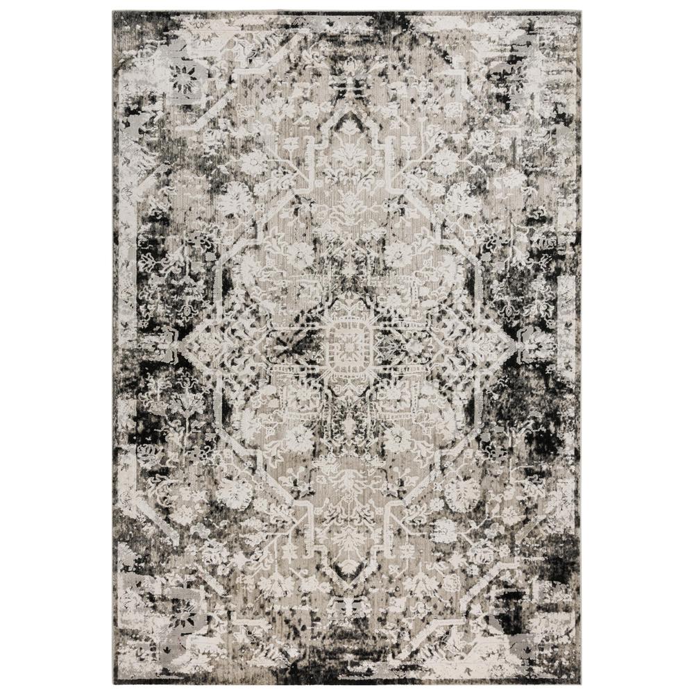 Power Loomed Cut Pile Polyester Rug, 7'10" x 9'10"