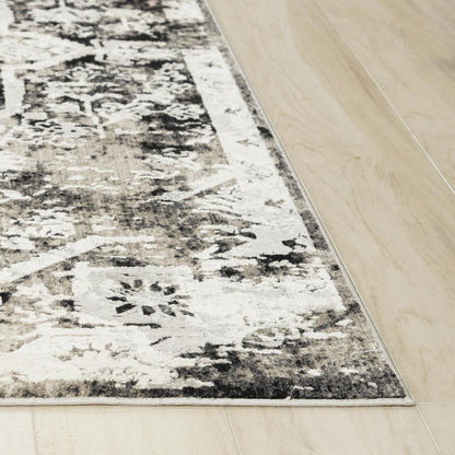 Power Loomed Cut Pile Polyester Rug, 7'10" x 9'10"