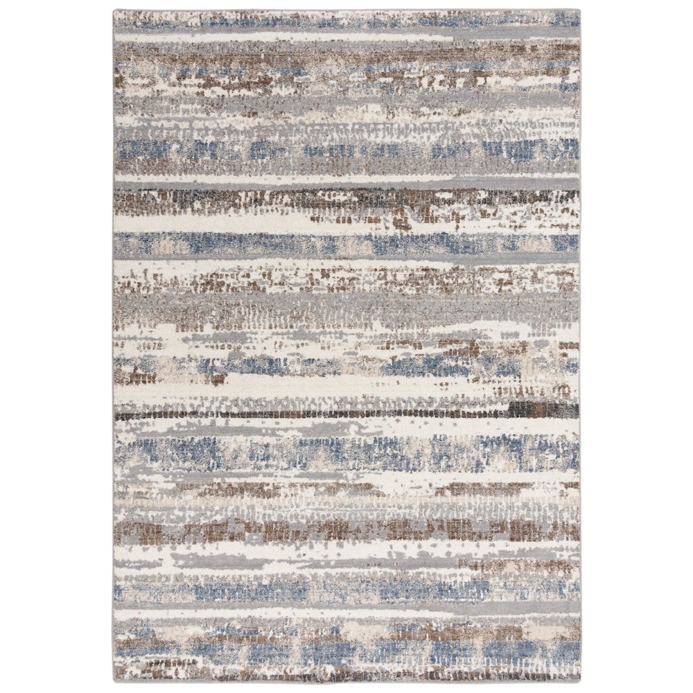 Power Loomed Cut Pile Wool Rug, 5' x 8'