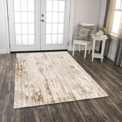 Power Loomed Cut Pile Wool Rug, 5' x 8'