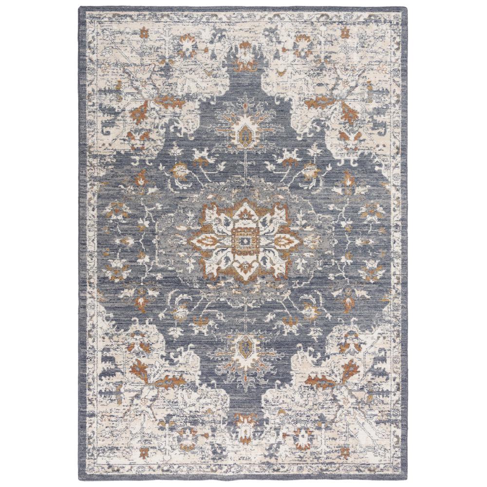 Power Loomed Cut Pile Wool Rug, 5' x 8'