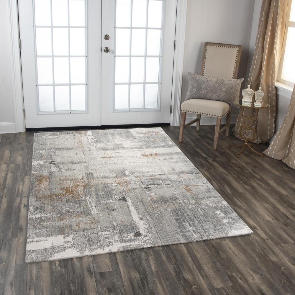 Machine/Hybrid Cut Pile Recycled Polyester Rug, 8' x 10'