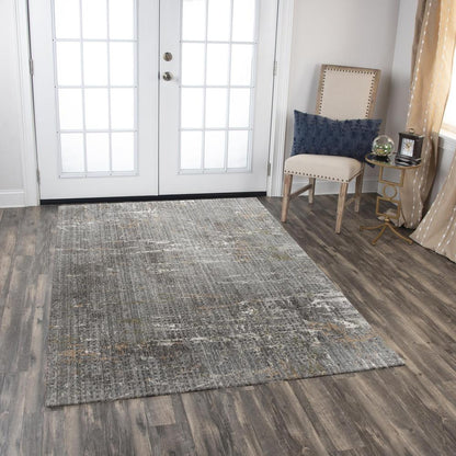 Machine/Hybrid Cut Pile Recycled Polyester Rug, 8' x 10'
