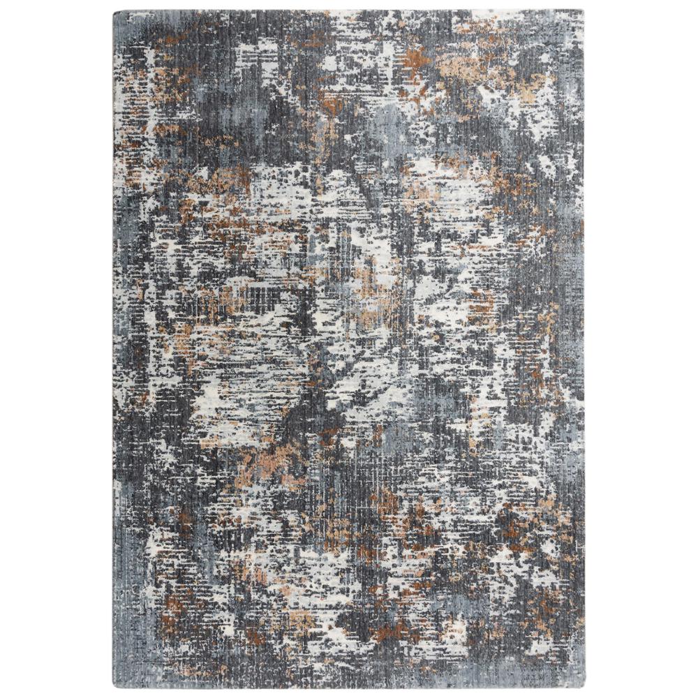 Machine/Hybrid Cut Pile Recycled Polyester Rug, 8' x 10'