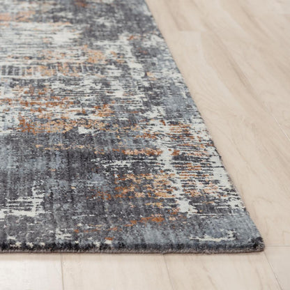 Machine/Hybrid Cut Pile Recycled Polyester Rug, 8' x 10'