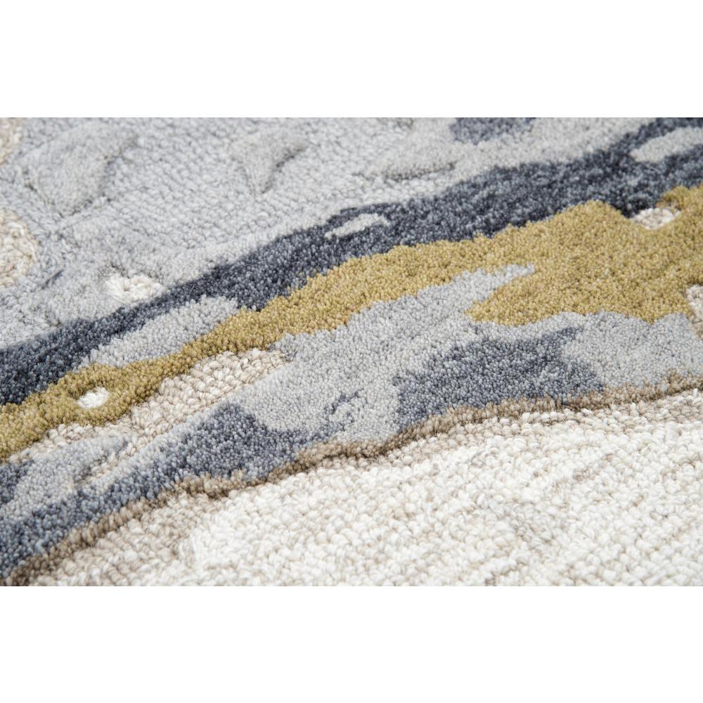 Hand Tufted Cut & Loop Pile Wool Rug, 5' x 8'