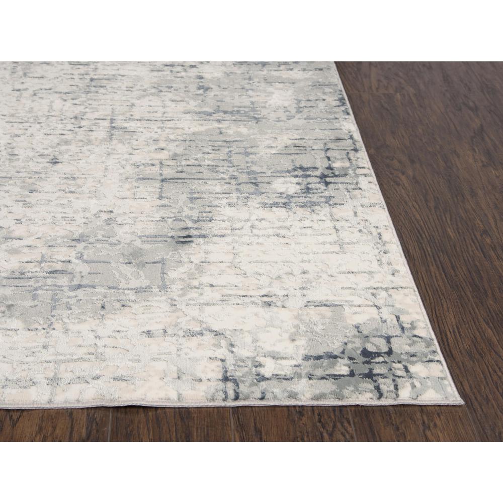 Power Loomed Cut Pile Polyester Rug, 5'3" x 7'6"