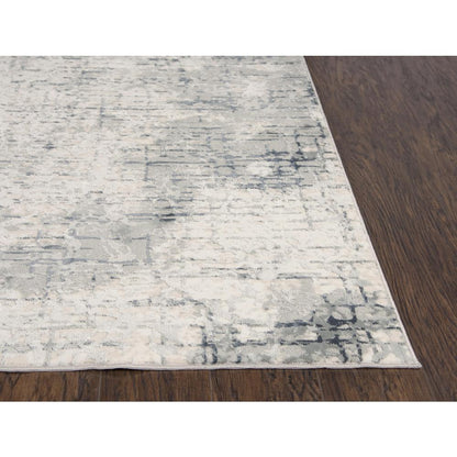 Power Loomed Cut Pile Polyester Rug, 5'3" x 7'6"