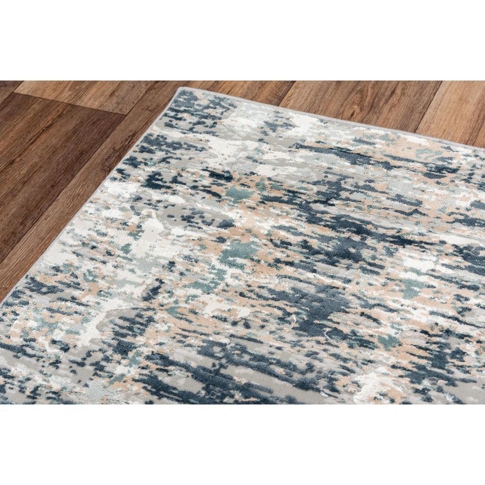 Power Loomed Cut Pile Polyester Rug, 5'3" x 7'6"
