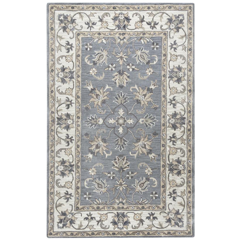 Hand Tufted Cut Pile Wool Rug, 5' x 8'