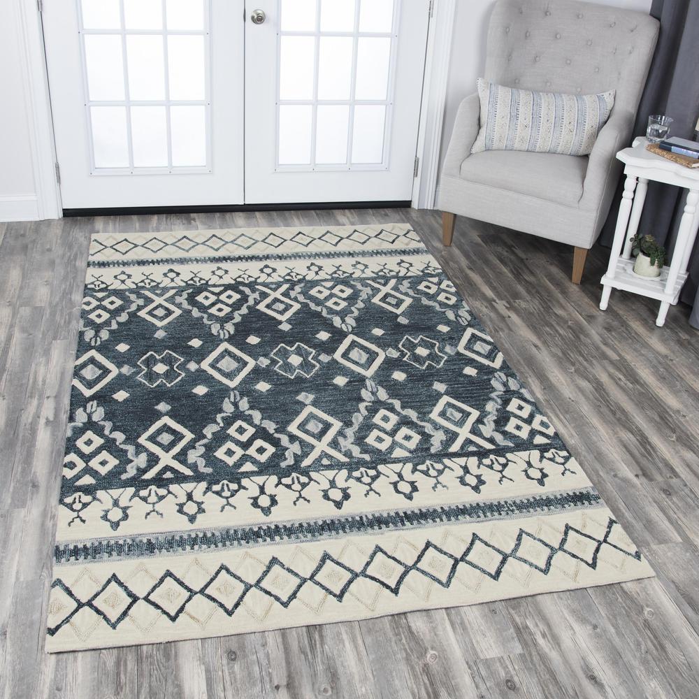 5' x 8' Hand-Tufted Rectangle Rug