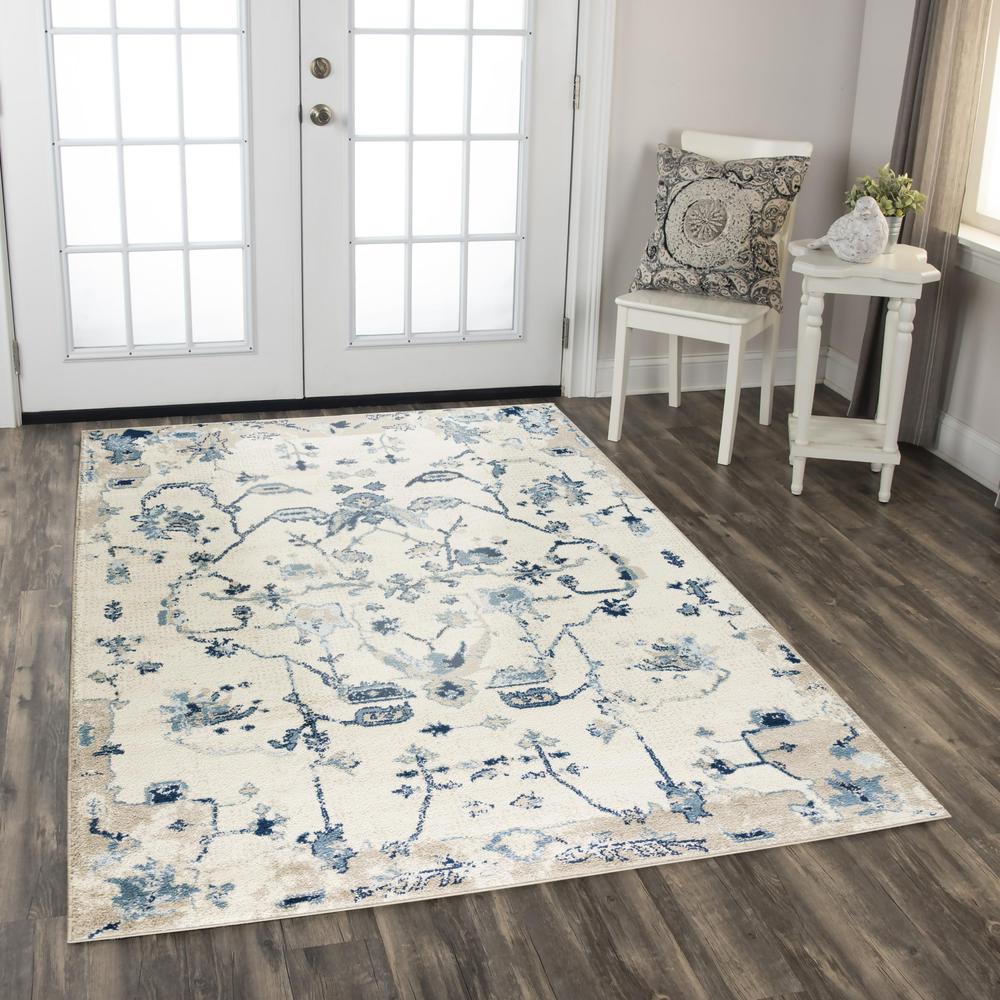 8' x 10' Machine-Made Rectangle Rug
