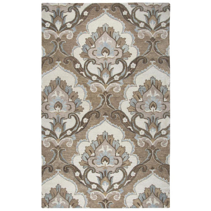 Hand Tufted Cut Pile Wool Rug, 5' x 8'