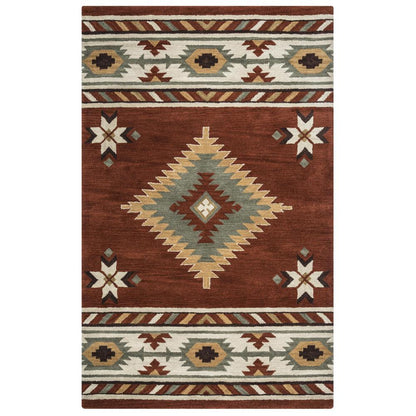 Hand Tufted Cut Pile Wool Rug, 3' x 5'