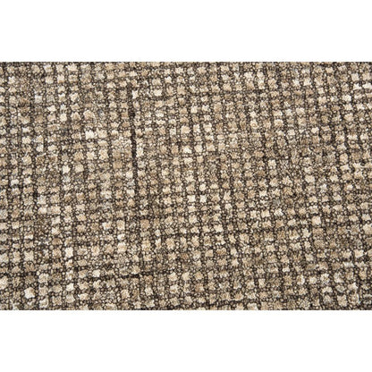 Hand Tufted Cut & Loop Pile Wool Rug, 3' x 5'