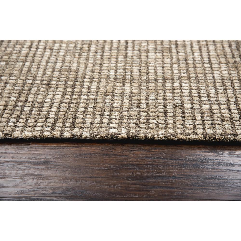 Hand Tufted Cut & Loop Pile Wool Rug, 3' x 5'