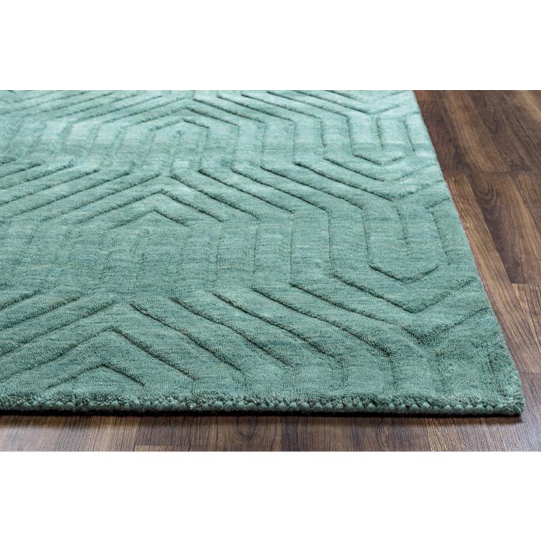 8' Round Hand-Tufted Round Rug