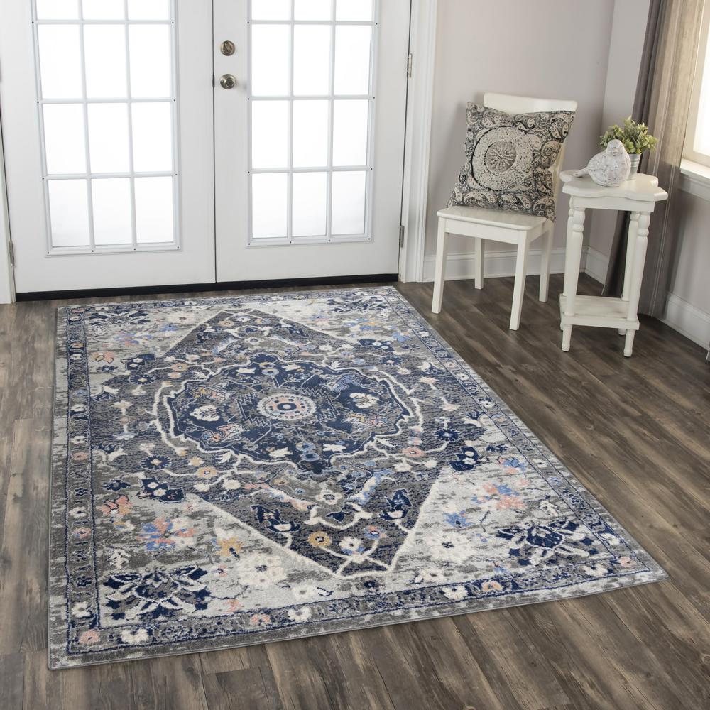 8' x 10' Machine-Made Rectangle Rug